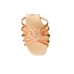 RAY ROSE H885 Raindrop | ULTRA-FLEX | Light Tan Satin